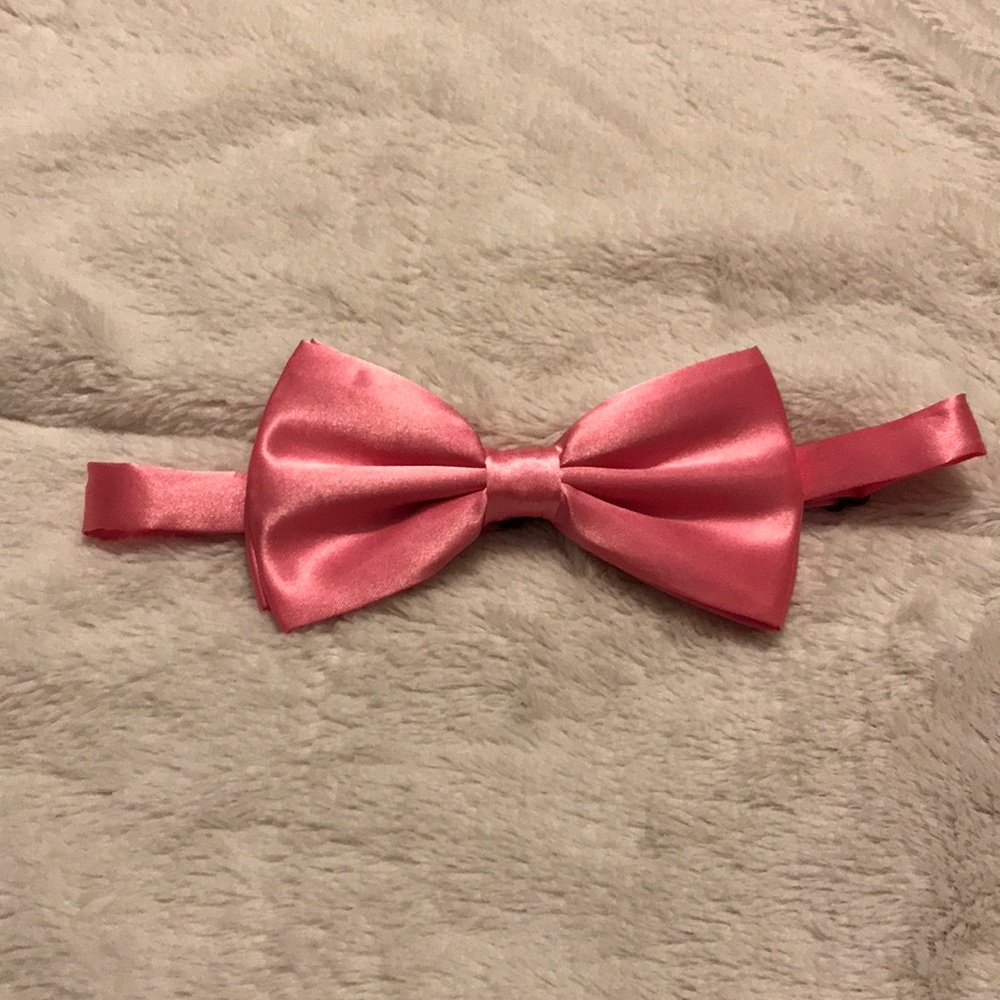 Pink Bow Tie